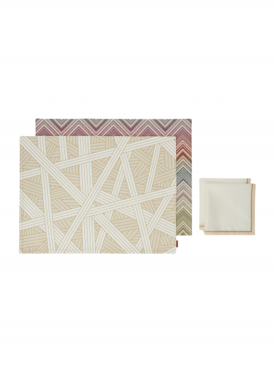 Missoni Home | Reversibel | Placemats | Set van twee | Nastri 100