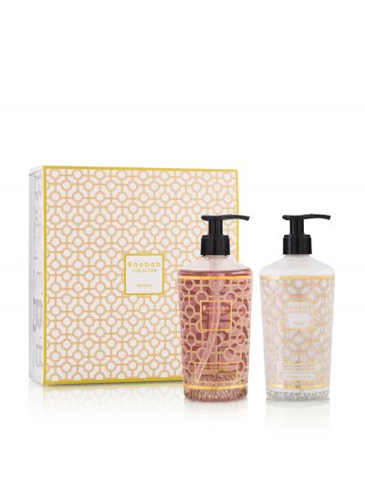 Baobab Collection Women Hand Wash Gel + Body & Hand Lotion - Gift Box